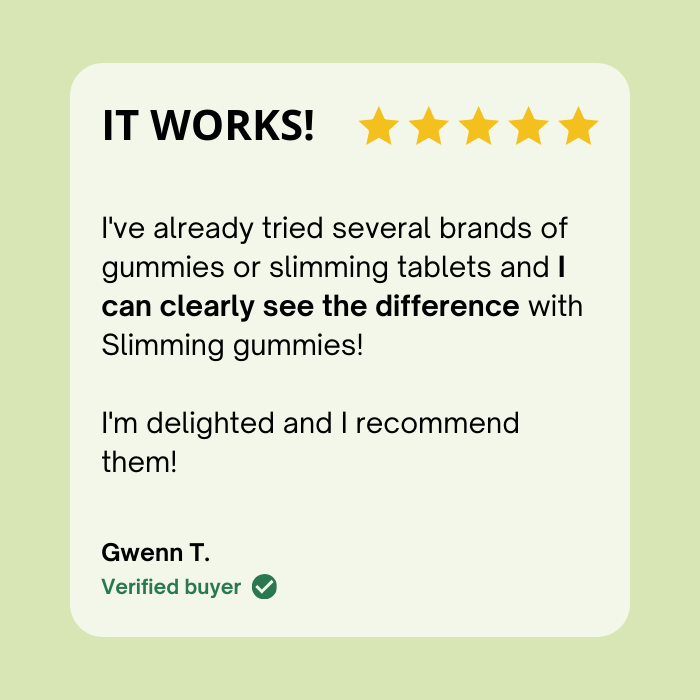 SUGAR-FREE WEIGHT LOSS GUMMIES | Slimming | 21 days