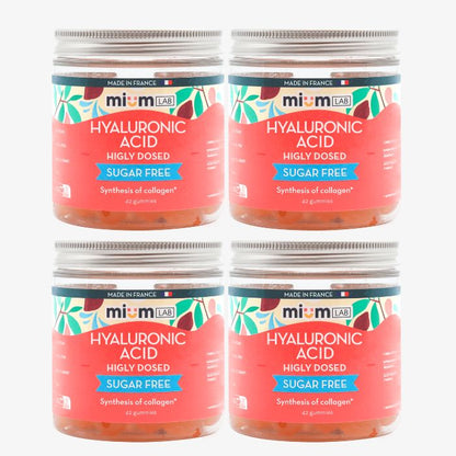 SUGAR-FREE HYALURONIC ACID GUMMIES  | Super Pack | 4 x 21 days
