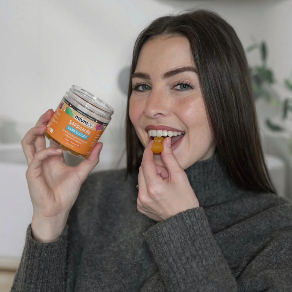 SUGAR-FREE SAFFRON B6 GUMMIES | Emotional balance | 21 days