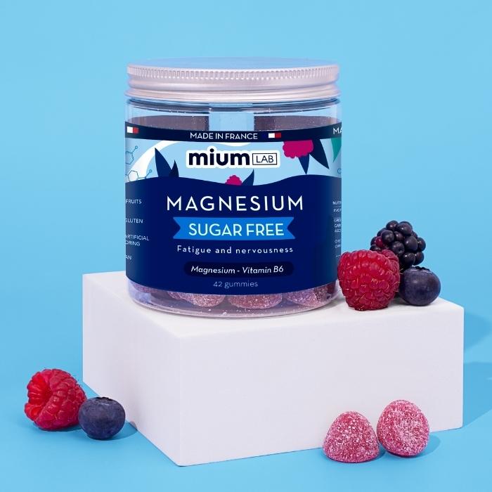 SUGAR-FREE MAGNESIUM GUMMIES | Reduces Fatigue and Nervousness | 21 Days