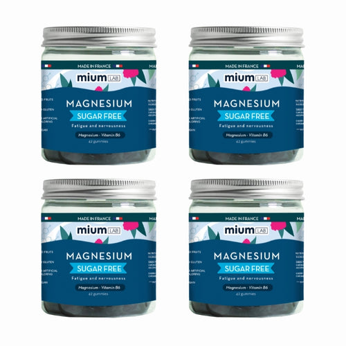 SUGAR-FREE MAGNESIUM GUMMIES | Super pack | 4 x 21 days