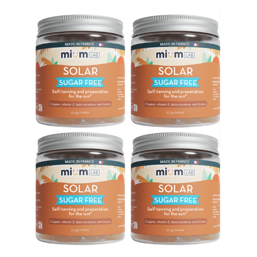 SUGAR FREE TANNING GUMMIES | Mega Pack | 4 x 21 days