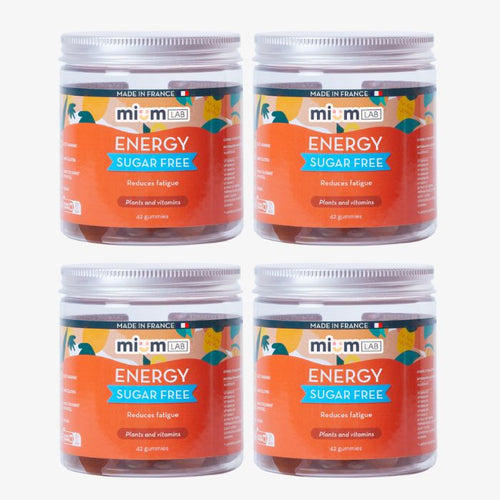 GUMMIES ENERGY SUGAR-FREE | Super pack | 4 x 21 days